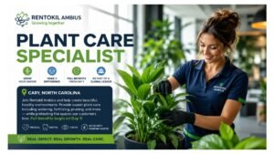 Plant Care Specialist Jobs Cary NC USA 2026