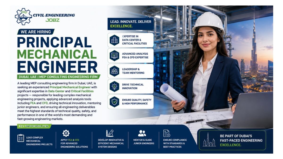 Principal Mechanical Engineer Jobs Dubai UAE 2026