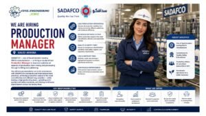 Production Manager Jobs Saudi Arabia 2026 
