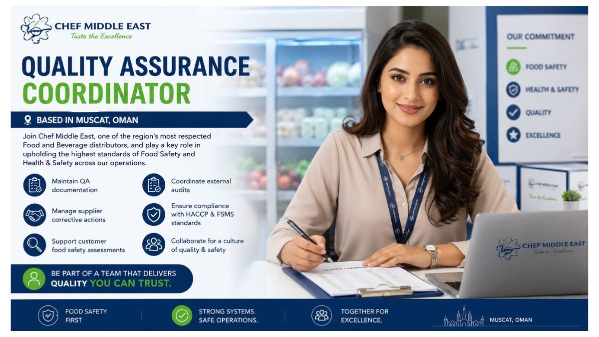 Quality Assurance Coordinator Jobs Oman 2026