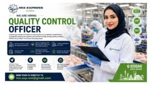 Quality Control Officer Jobs Jeddah Saudi Arabia 2026