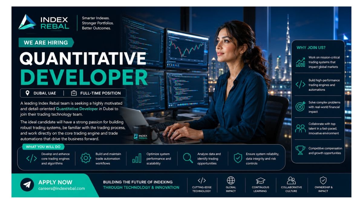 Quantitative Developer Jobs Dubai UAE 2026 