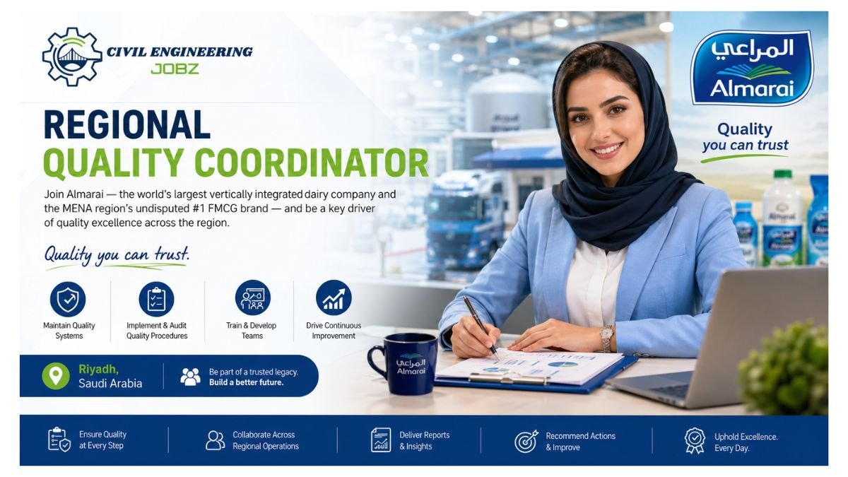 Regional Quality Coordinator Jobs Riyadh Saudi Arabia 2026