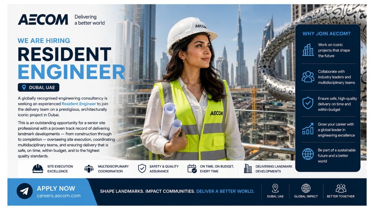 Resident Engineer Jobs Dubai UAE 2026