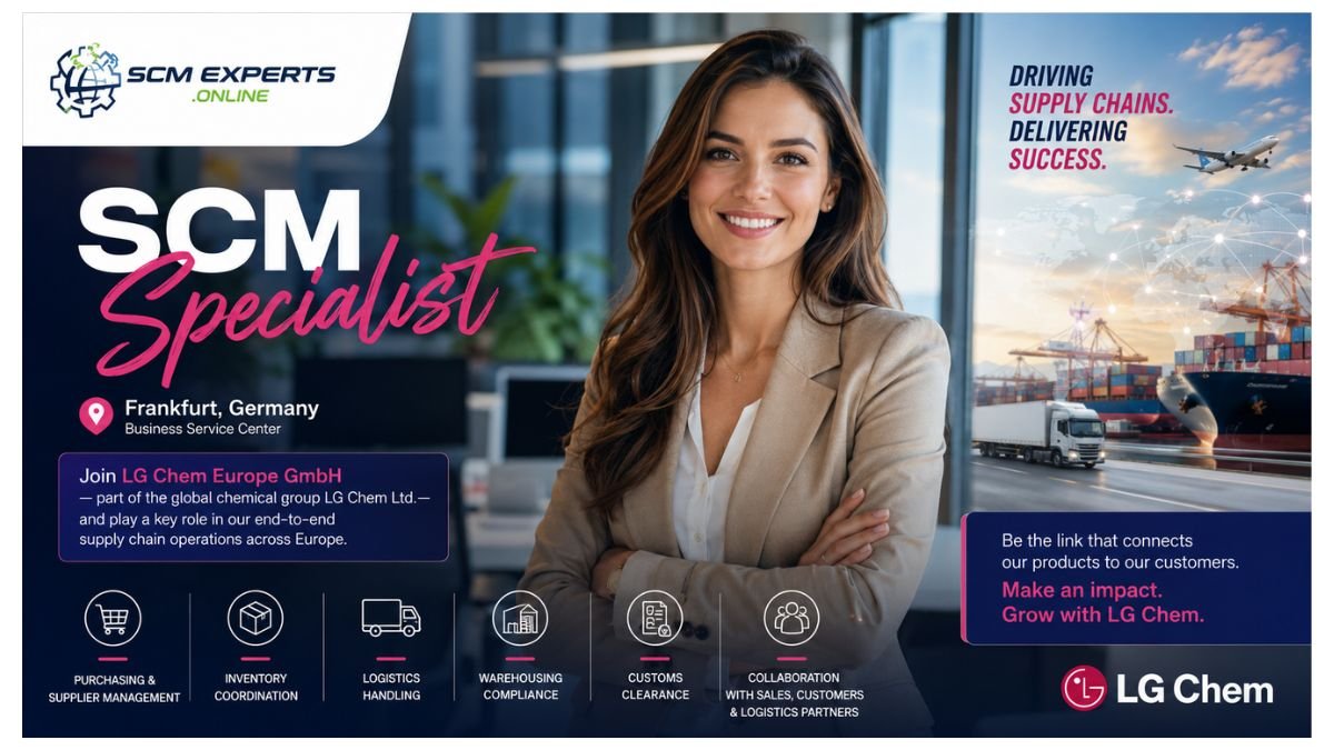 SCM Specialist Jobs Frankfurt Germany 2026