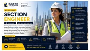 Section Engineer Jobs Dubai UAE 2026 