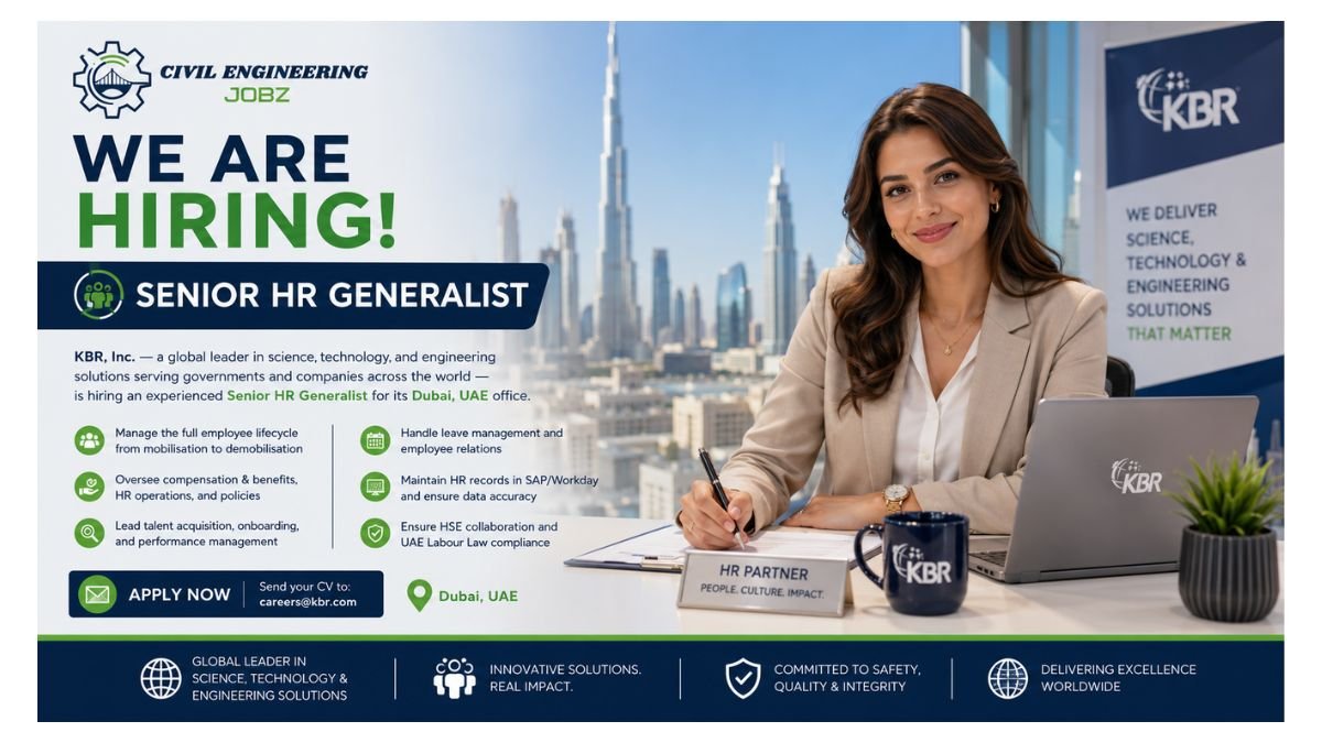Senior HR Generalist Jobs Dubai UAE 2026