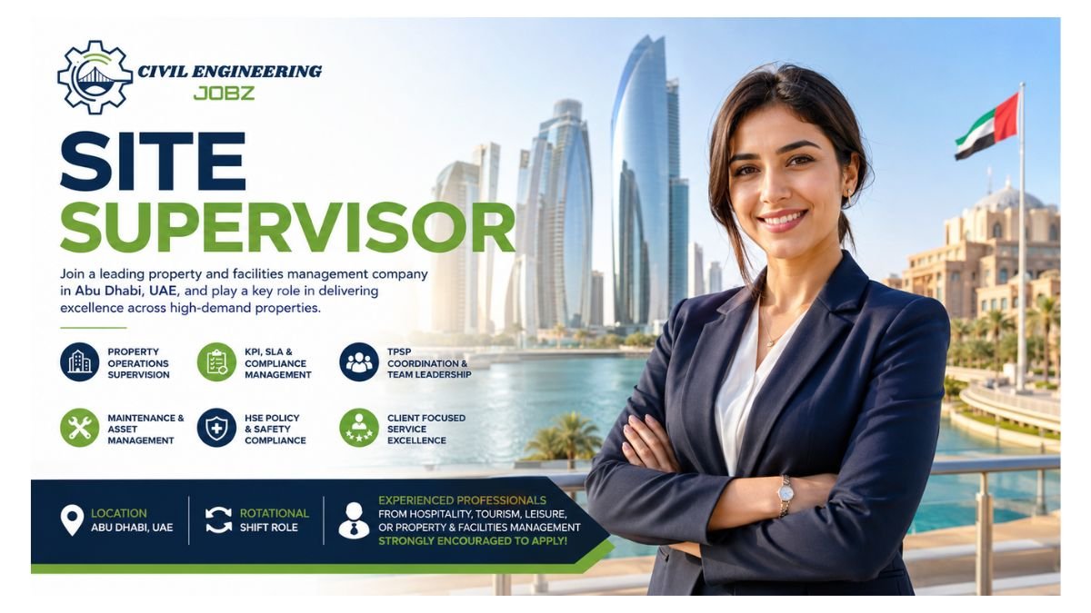 Site Supervisor Jobs Abu Dhabi UAE 2026