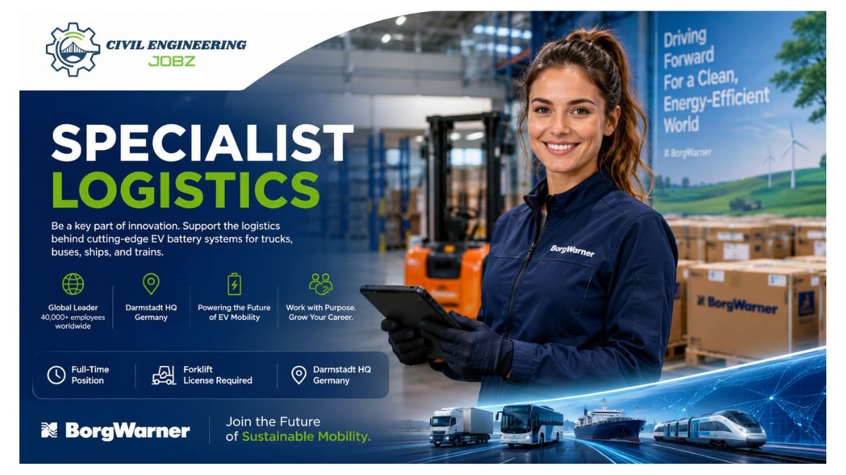 Specialist Logistics Jobs Darmstadt Germany 2026