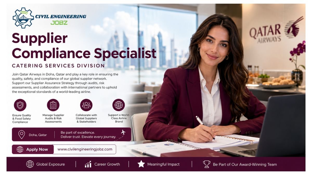 Supplier Compliance Specialist Jobs Qatar Airways 2026