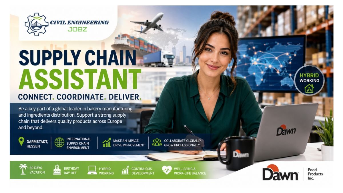Supply Chain Assistant Jobs Darmstadt Hessen Germany 2026