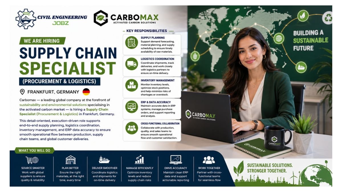 Supply Chain Specialist Jobs Frankfurt Germany 2026 