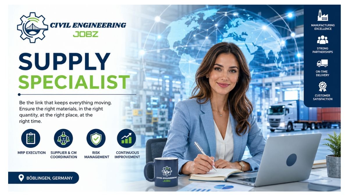 Supply Specialist Jobs Germany 2026