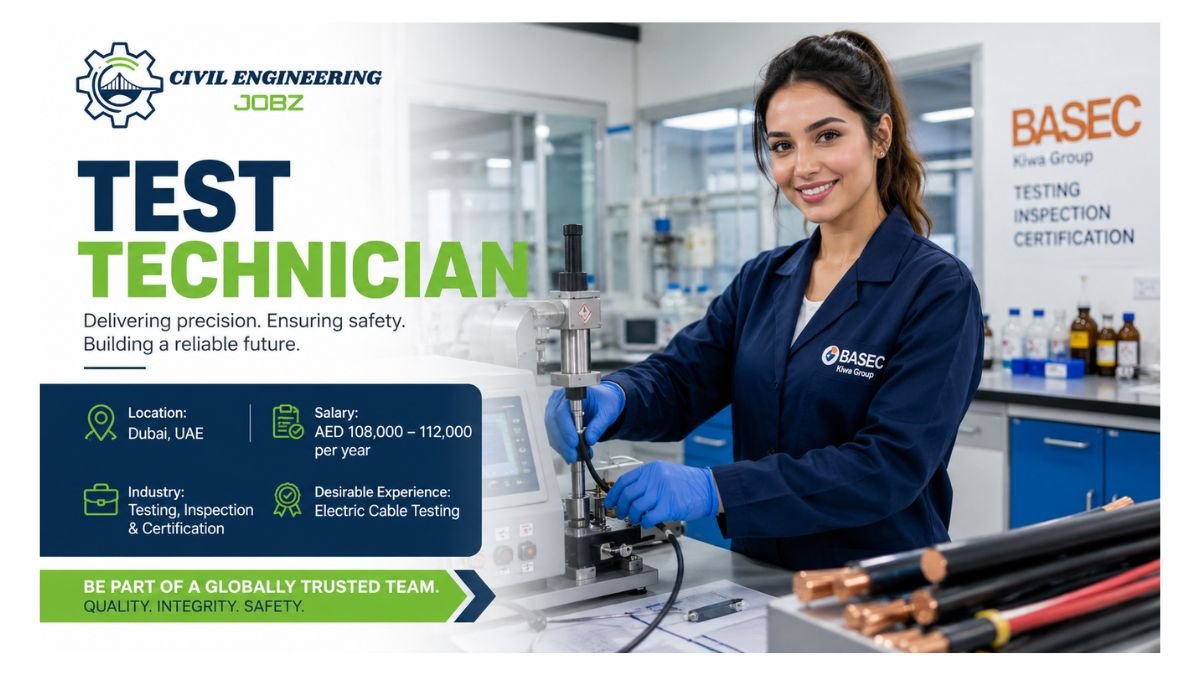 Test Technician Jobs Dubai UAE 2026