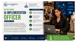 AI Implementation Officer Jobs Dubai 2026