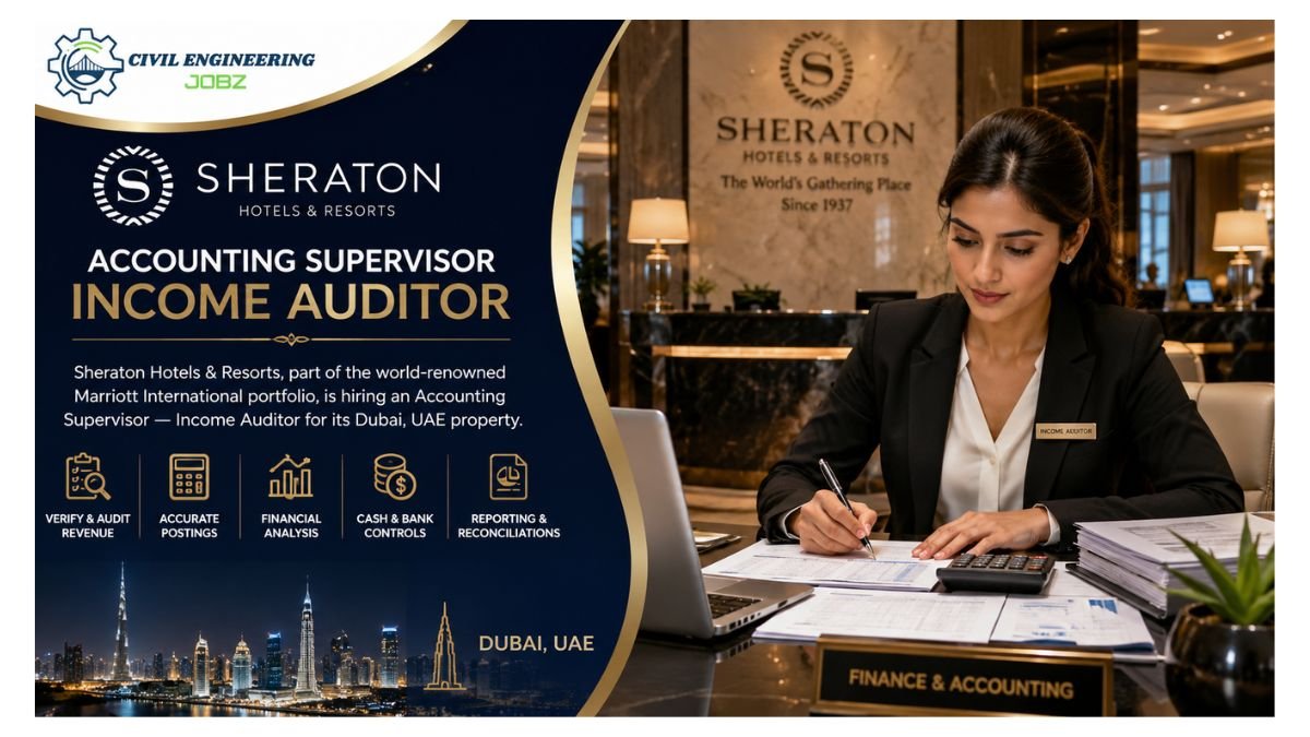 Accounting Supervisor Income Auditor Jobs Dubai UAE 2026