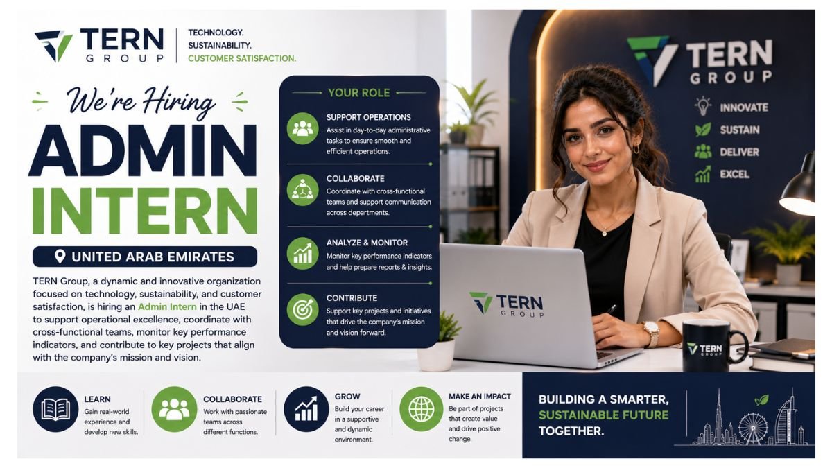 Admin Intern Jobs UAE 2026
