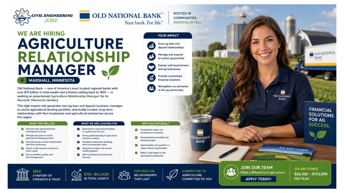 Agriculture Relationship Manager Jobs Marshall MN 2026