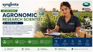 Agronomic Research Scientist Jobs Slater IA 2026