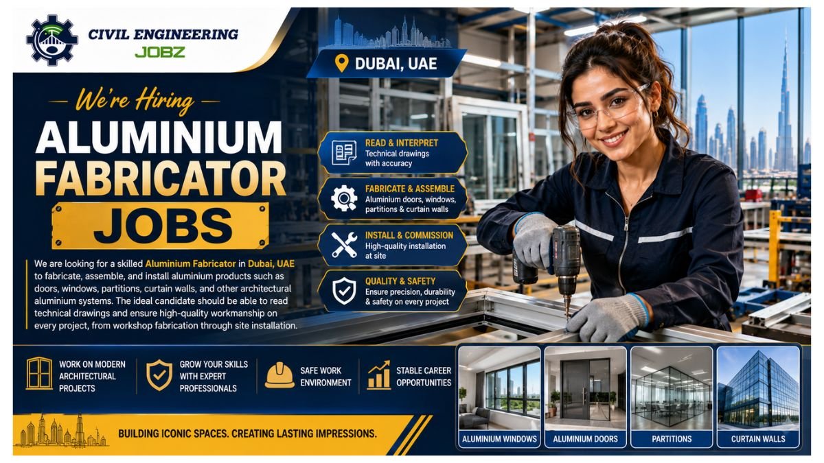 Aluminium Fabricator Jobs UAE 2026