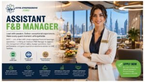 Assistant F&B Manager Jobs UAE 2026