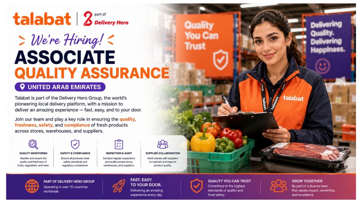 Associate Quality Assurance Jobs UAE 2026