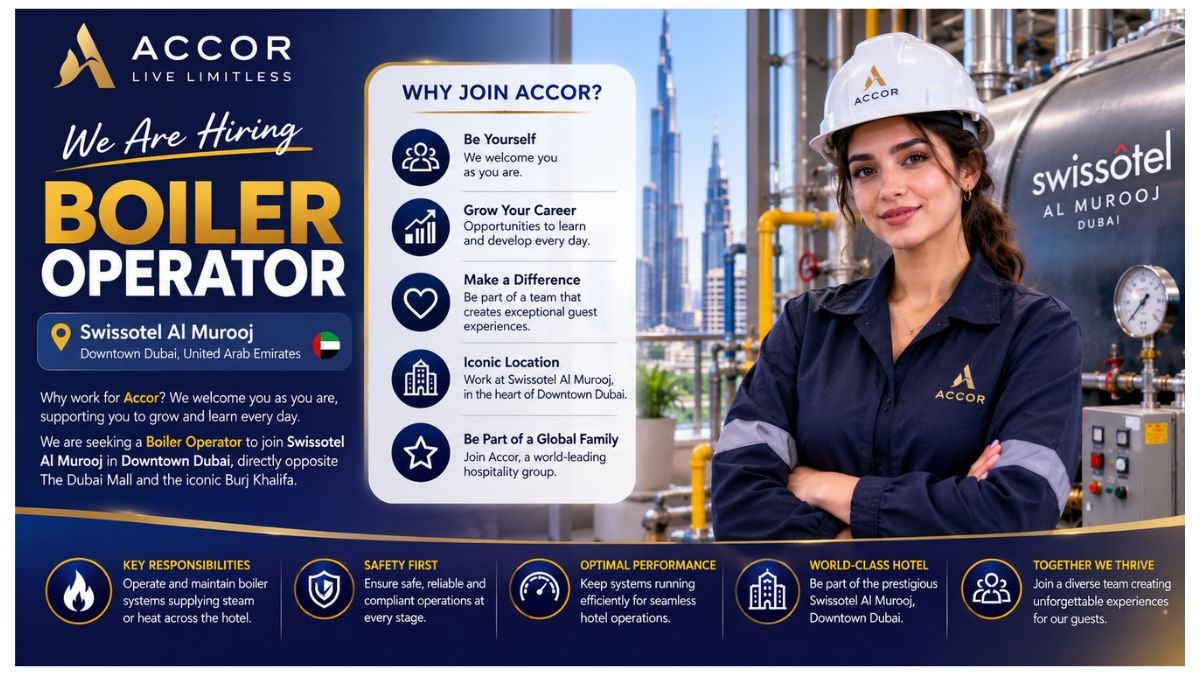 Boiler Operator Jobs UAE 2026
