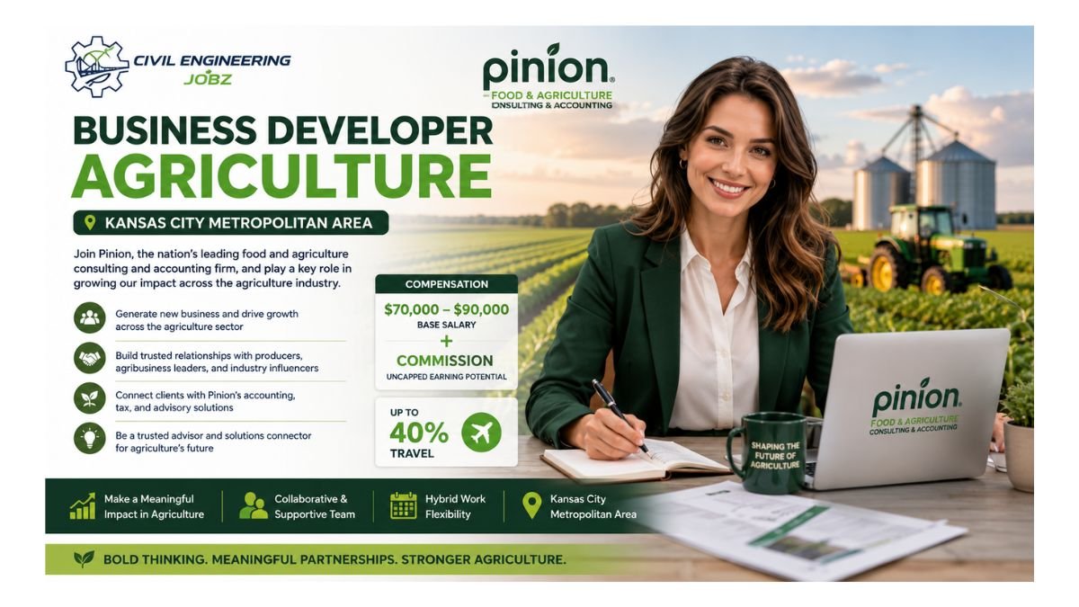 Business Developer Agriculture Jobs Kansas City 2026 