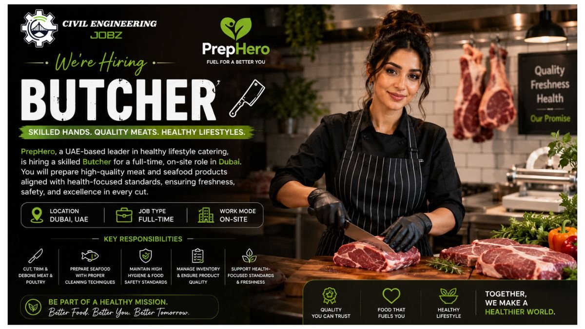 Butcher Jobs UAE 2026