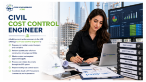 Civil Cost Control Engineer Jobs UAE 2026