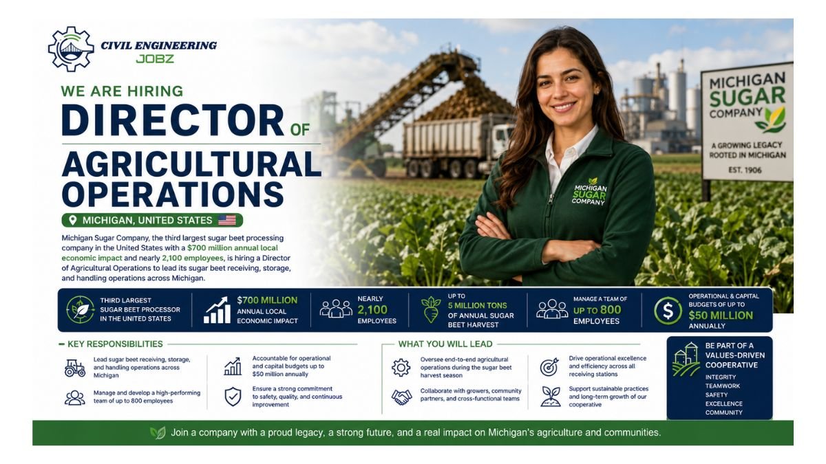 Director of Agricultural Operations Jobs Michigan 2026