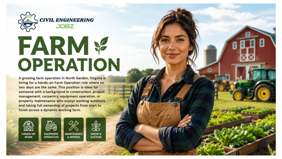 Farm Operation Jobs North Garden VA 2026