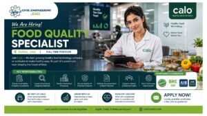 Food Quality Specialist Jobs Dubai UAE 2026 