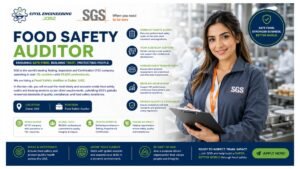 Food Safety Auditor Jobs Dubai 2026