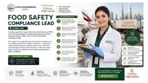 Food Safety Compliance Lead Jobs Dubai 2026