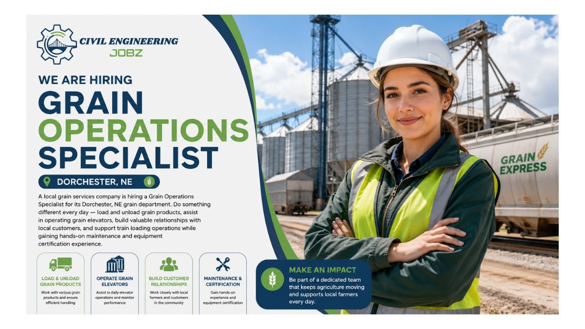 Grain Operations Specialist Jobs Dorchester NE 2026
