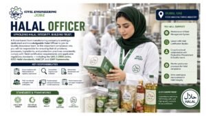 Halal Officer Jobs Dubai UAE 2026