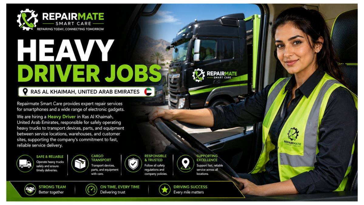 Heavy Driver Jobs UAE 2026