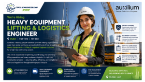 Heavy Equipment Lifting & Logistics Engineer Jobs Dubai UAE 2026
