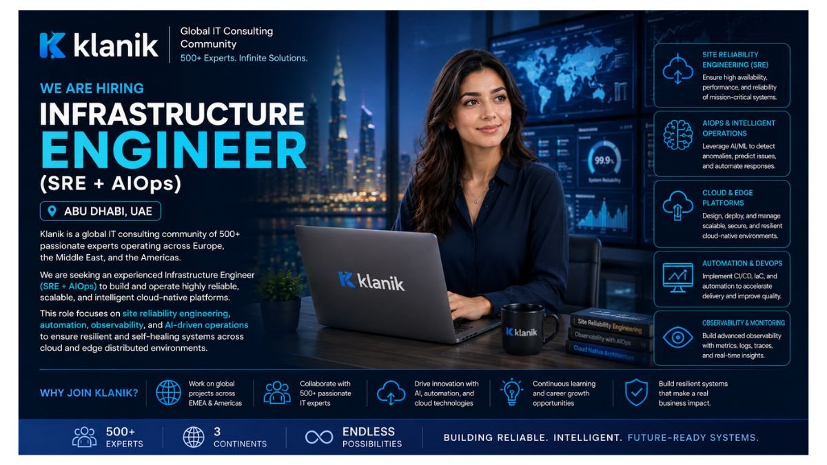 Infrastructure Engineer Jobs Abu Dhabi UAE 2026