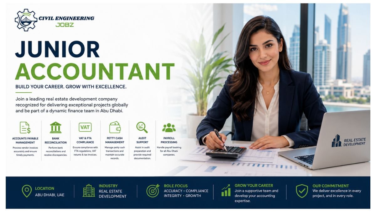 Junior Accountant Jobs Abu Dhabi 2026 