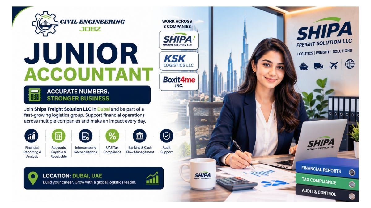 Junior Accountant Jobs Dubai UAE 2026