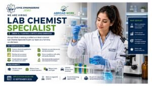 Lab Chemist Specialist Jobs Fujairah UAE 2026 