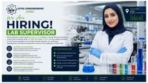 Lab Supervisor Jobs Jeddah 2026