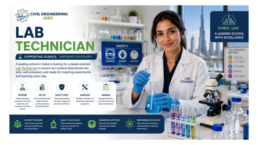 Technical Engineer Lab Lab Technician Jobs Dubai 2026