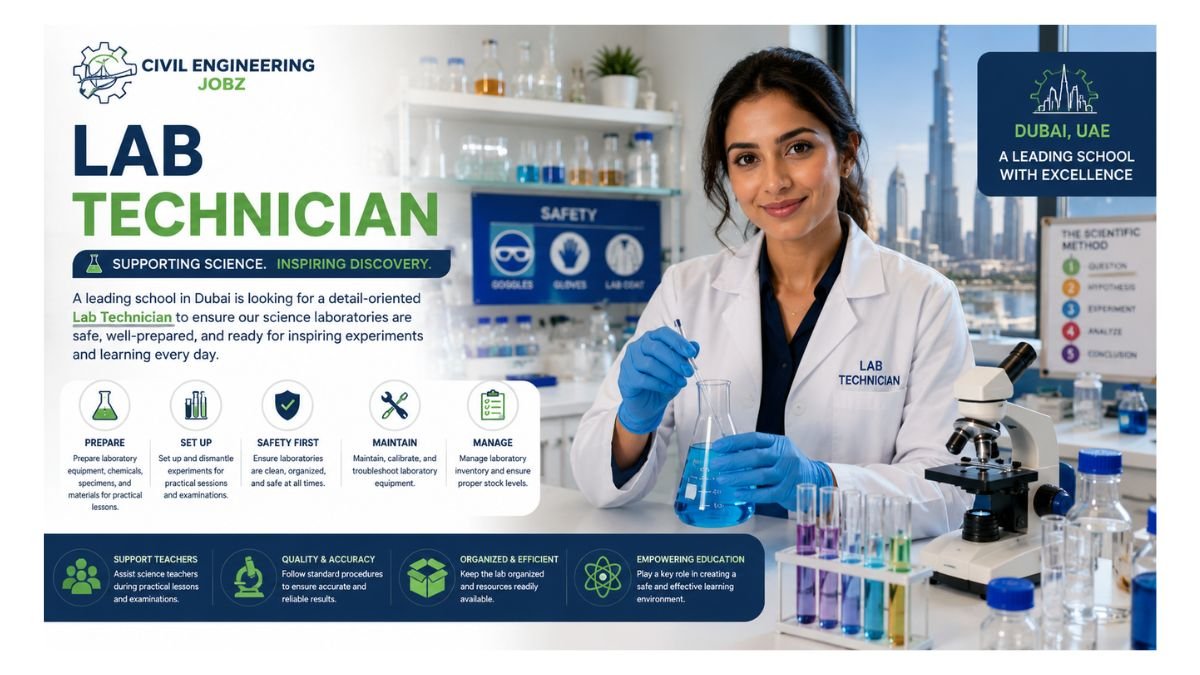 Lab Technician Jobs Dubai 2026