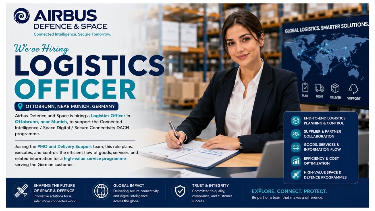 Logistics Officer Jobs Munich Area Germany 2026 