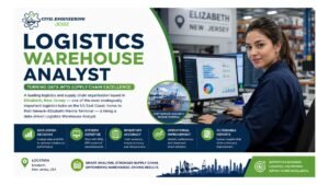 Logistics Warehouse Analyst Jobs Elizabeth NJ 2026