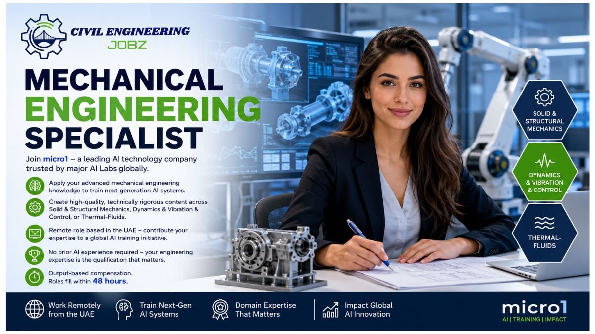 Mechanical Engineering Specialist Jobs UAE 2026