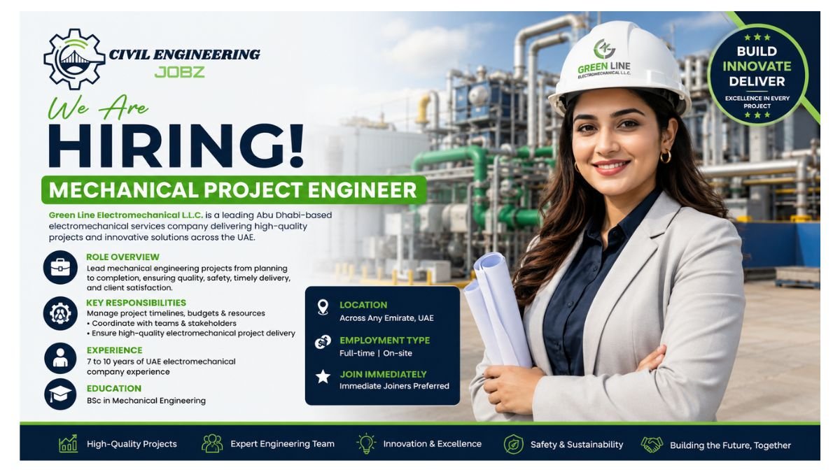 Mechanical Project Engineer Jobs Abu Dhabi UAE 2026